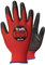 Traffi TG1210 X-Dura Metric PU A Warning Glove, Cut Level A, Red, 8 Size, Pair, Pack of 10