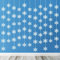 TUPARKA 12 x 1,8 Meter Winterdeko Schneeflocke Girlande Weihnachtsgirlande Schneeflocken Deko Weihnachten Deko Winter Deko Girlanden Weihnachten