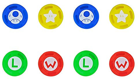 Silikon-Daumengriffe für Nintend Switch NS Controller Joy-Con ThumbStick Lite Limited Edition 8 Stück
