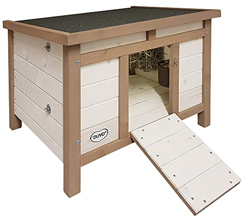 Kaninchenhaus mit Rampe 60 cm