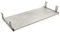 FRMSAET Bandeja para cajón para teclado 53 cm / 60 cm / 76 cm Soporte de madera para debajo del escritorio Plataforma de altura ajustable Herrajes para muebles Accesorios de oficina.(76 cm, Roca gris)