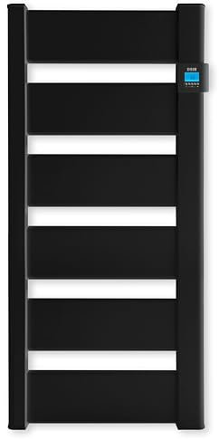 hjm Porte-serviettes électrique sec Vera Anthracite 750 W