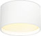 LEDFULL® LED Aufbauleuchte flach inkl. 230V GX53 dimmbar Spot Warmweiß 6W - Hell & Sparsam/Runder Aufbauspot in Weiß/Deckenspot mit 120° Abstrahlwinkel