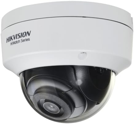 Hikvision HWI-D180H Hiwatch Series Anti-Vandal Camera Turret Dome IP UHD 4K 8Mpx 2.8mm H.265+ Poe Onvif IP67 IK10
