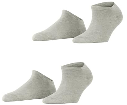ESPRIT Damen Uni 2-Pack Sneakersocken Baumwolle atmungsaktiv