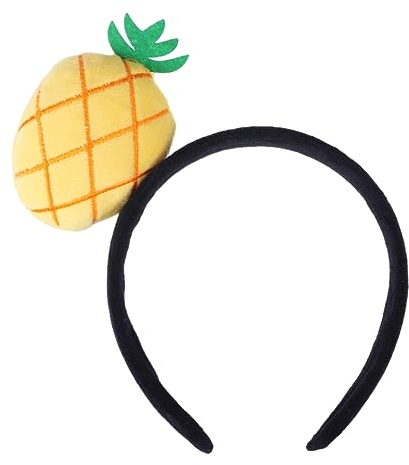 FOMIYES Süßes Stirnband Mit Frischem Obstdekor Stirnband Band Plüsch Ananas-haarreif Für Geburtstagsparty
