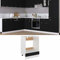 Camerina Oven Cabinet Black 60x46x81.5 cm Engineered Wood,Furniture,Cabinets & Storage,Kitchen Cabinets(SPU:802498)