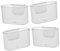 MAGICLULU Refrigerator Side Box Fridge Sauce Seasoning Bag Holder Mini Fridge Organizer Pp Material