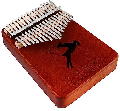 FUNOMOCYA 1satz Tasten Kalimba Daumenklavier Für Anfänger Leichtes Fingerpiano Mit Zubehör Und Tutorials Tragbares Musikinstrument Für Musikliebhaber Und Einsteiger