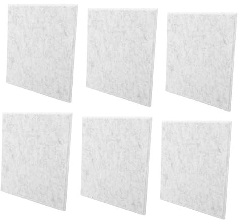 NUOBESTY Tableau Daffichage Décoratif En Feutre Panneau Mural En Liège Blanc Isolation Phonique Pour Bureau Et Maison