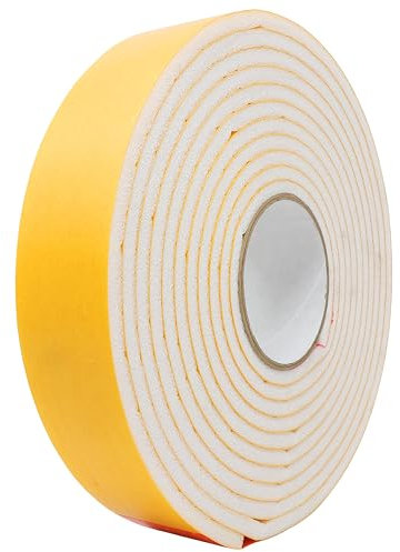 gws Dichtungsband selbstklebend 50 mm x 8 mm x 5,7 m - Abdichtband aus PE Schaumstoff für Türen und Fenster