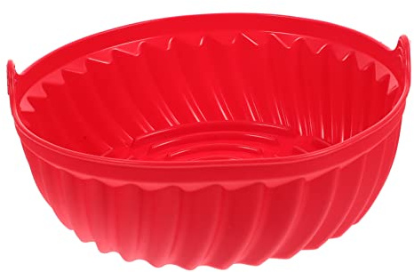 TOPBATHY Silicone Air Fryer Mat Reusable Liner for Oven Air Fryer Tray Food Cooking Mat Household Use