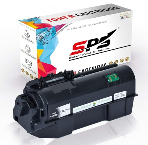 TK-1160 / 1T02RY0NL0 Toner Kompatibel für Kyocera Ecosys P 2040 | 2040 DN | 2040 DW | 2040 DN/KL3 | 2040 DW/KL3 | Schwarz | 7.200 Seiten