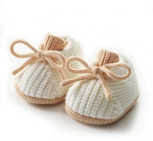 Loyfoky Baby-Stiefel für Neugeborene, kuschelige Kleinkinder, erste Lauflernschuhe, weich, für Säuglinge, Jungen und Mädchen
