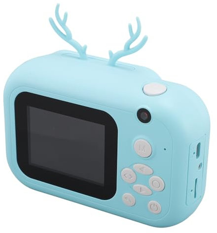 Caméra à imprimé Thermique 24MP Dual Lens 1080p 2,4 Pouces Écran IPS avec Fonction de Jeu Musical