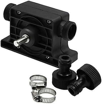 HEATSHAKING Pompa Elettrica Per Trapano Pompa Rotonda Di Trasferimento Acqua Con Connettori Resistente Alla Corrosione Alte Temperature Pratica e Compatta