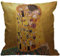HGOD DESIGNS Kissenbezug Gustav Klimts Der Kuss Kissenhülle Haus Dekorativ Für Männer/Frauen/Jungen/Mädchen Wohnzimmer Schlafzimmer Sofa Stuhl Kissenbezüge 45X45cm