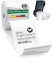 coreless - 50x EC-Thermorollen à 57mm x 57mm x 12mm - EC-Rolle mit Sepa Aufdruck - kernlose Kassenrollen ohne Plastikmüll