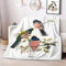 Vogel Kuscheldecke Flauschig Anlage Decke Sofa Klein Fleecedecke Weiß Weiche Warm SofaüBerwurf Comfy Wohndecke Flanelldecke Groß Als Couchdecke BettüBerwurf 200x200 cm