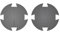 Pantalla antipolvo Filtro de polvo para PS5 Slim consola Placa frontal Rejillas de refrigeración Protector de polvo Orificio de refrigeración Pantalla antipolvo para PS5 Slim (2pcs)