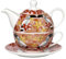 TEA SHOP - Tea for One Arasaris - Juego de té individual con exclusivo diseño de Tea Shop de tucanes - Accesorios para té o infusiones
