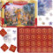 Adventskalender 2025 Nativity Puzzle für Frauen Männer Erwachsene Weihnachten Kalender 1008 Teile