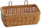 Pineeseatile Wandkorb hängende Korb 11x5.1 '' umweltfreundliche Plastik-Nachahmung Rattan Wandkorb Wasserdichtes DIY-Wandkorb Aufbewahrung mit eingedicktem Rahmenboden zum Aufbewahren und Dekorieren