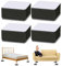 3 cm Rehausseur de Meubles en Acier,4 Pièces Rehausseurs de Meubles Autocollants,Rehausseurs de Meubles Autocollants,Réhausseur Pied de Table,Convient pour rehausseur de Chaise de canapé-lit