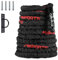 Battle Rope Professional Studio Qualität | Länge: 15 m | Durchmesser: 5 cm | Trainingsseil Sportseil Schlagseil Fitness Tau Schlangenseil Schwungseil