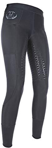 HKM Women's Mesh Silicone Full Seat Leggings