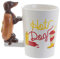 Puckator Sausage Dog in Bun HOT DOG Shaped Handled Fast Food Mug, Céramique Dolomie