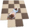 MQIAOHAM® 18 Stücke Baby puzzelmatten für Babys spielmatte Kinder puzzlematte Teppich G301018-106110