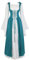 Josamogre Robes Déguisements Médiévale Renaissance Parti Costume Vintage Halloween Gothique Femmes Cosplay Bleu S