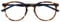 OPULIZE Met - Occhiali Da Lettura Computer Gioco, Blocco Luce Blu, Unisex, Colore Fronte Tartarugato Marrone Braccia Blu Scuro, Cerniere Molla B60-2 +2,00