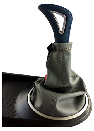 GKC106GG - Schaltmanschette Leder Grau
