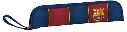 Safta Porte-flûtes F.C. Barcelona 1a Équipement 20/21, Bleu Marine/Grenat, 370 x 20 x 80 mm