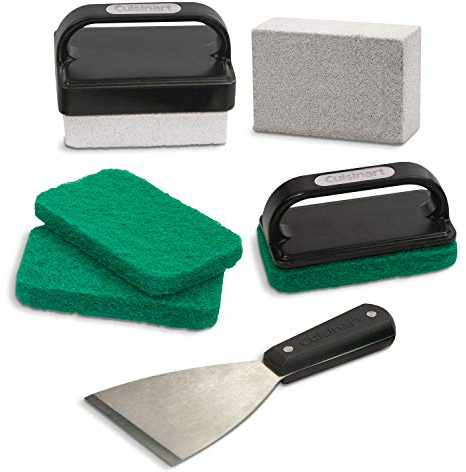 Cuisinart CCK-231 Ultimate Kit, 8 pièces de nettoyage de gril, grattage et pierre ponce