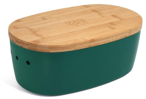 DOLCE MARE Bread Box Green