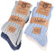 BRUBAKER 4 Paar Alpaka Socken mit Alpakawolle - Wintersocken Set für Damen und Herren - Blau Grau Beige - Größe 47-50