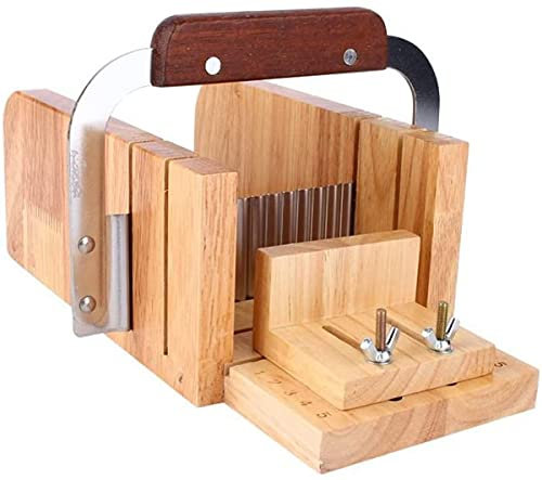 YRHH Soap Cutter, DIY Handmade Soap Tool Set Wooden Soap Loaf Mold Cutter Knife Soap Making Supplies