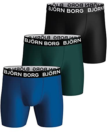 Björn Borg Performance Men's Boxer Shorts (Pack of 3)