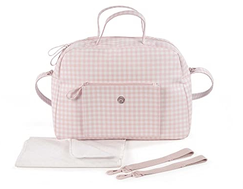 BORSA FASCIATOIO TOGETHER ROSA BIANCO