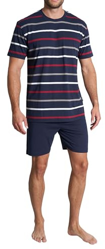 Götzburg Herren Shorty blau quergestreift
