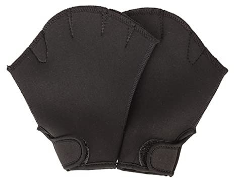 BESPORTBLE 1 Paar Paddelhandschuhe Mit Schwimmhäuten Handschuhe Mit Schwimmflossen Schwimmhandschuhe Schwimmtrainingshandschuhe Vernetzte Handschuhe Wasserhandschuhe Sport Entenfüße Fitness