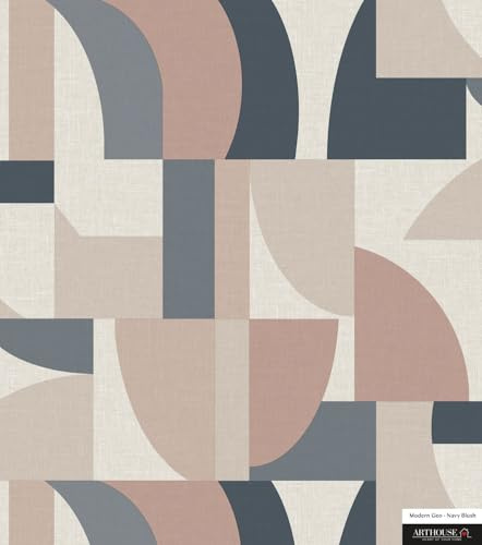 Arthouse Modern Geo Teal/Blush sw12