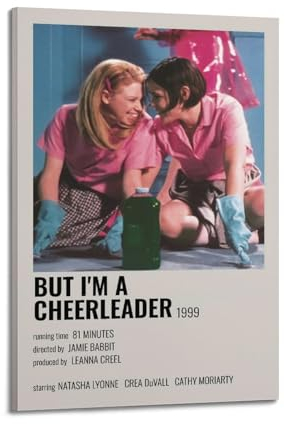 Filmposter But I'm A Cheerleader, Raumdekoration, Poster für Schlafzimmer, Wohnzimmer, Wände, 30 x 45 cm, Rahmenstil