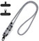 xiaowanwan Handykette Universal,Verstellbar Handyband zum Umhängen,Handy Umhängeband,Handykette Ohne Hülle,Abnehmbare Lanyard Handy (Grau 1)