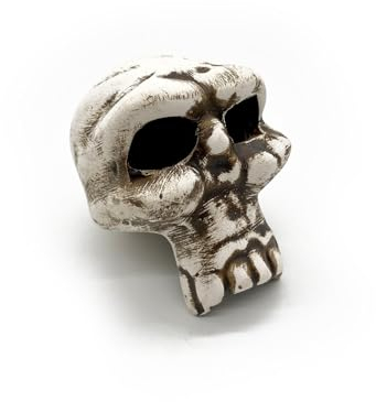 ZooPaul Keramik Deko Dekoration Aquarium Terrarium Totenkopf Schädel Skull klein