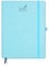 BEZEND Kalender 2025 Buchkalender ca.A4 28,5 x 21,5 cm | Terminplaner 2025 Wochenkalender 1 Woche 2 Seiten mit Monats-Register | Planer & Terminkalender A4 mit PU-Leder Hardcover - Himmelblau