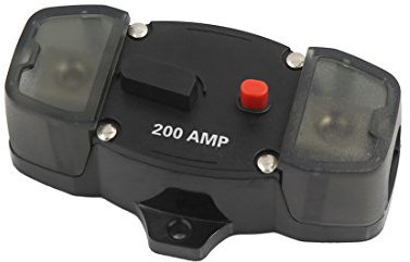 CZDIQXVF Amplificateur Porte-fusible de disjoncteur de Style AGU Audio 200A for Automobile